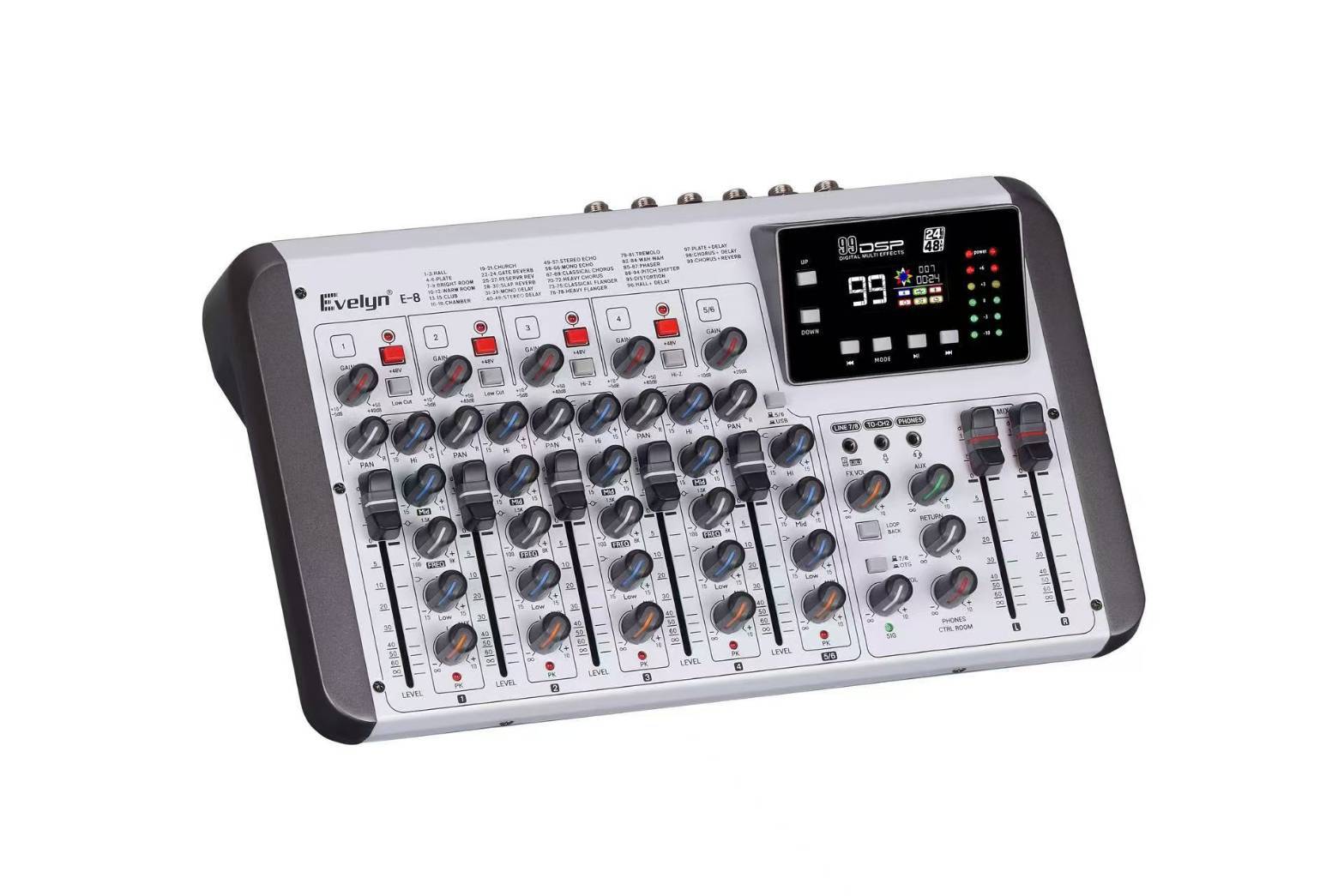Ceflar E8 Pro Audio Mixer มิกเซอร์ Mixer