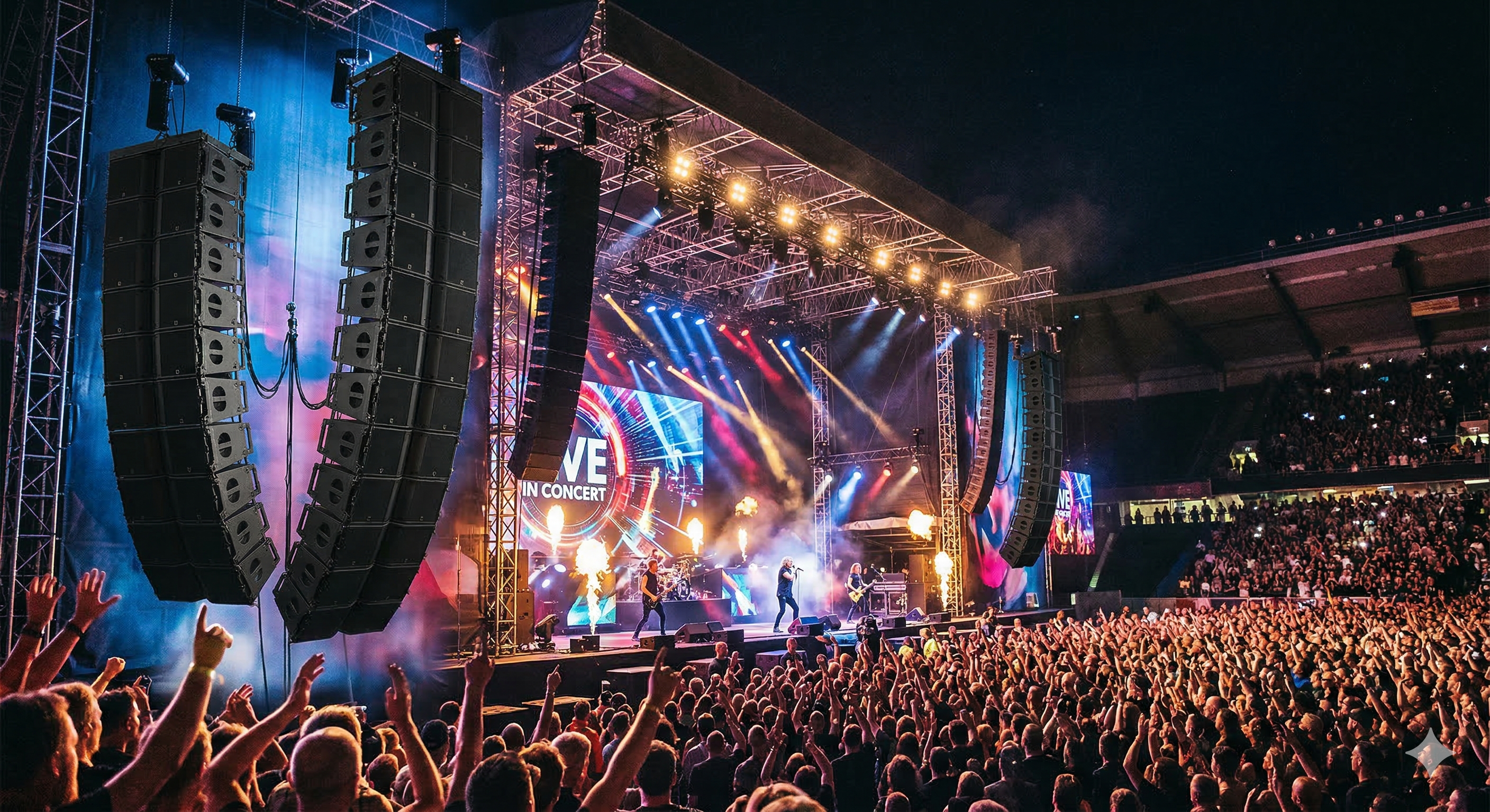 ลำโพงไลน์อาร์เรย์ Line Array Speaker