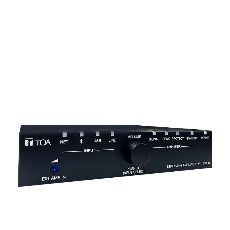 TOA TOA VA-120DPB | เพาเวอร์แอมป์ 120W 100V Line/4 โอห์ม มี Wi-Fi และ Bluetooth 5.0 เครื่องขยายเสียง