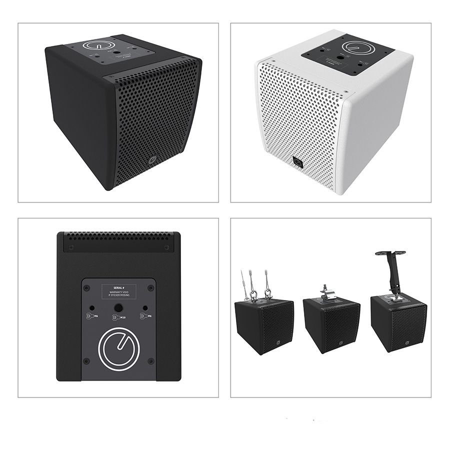 INTUSONIC 4FW50T Fullrange Loudspeaker 4″ ลำโพง