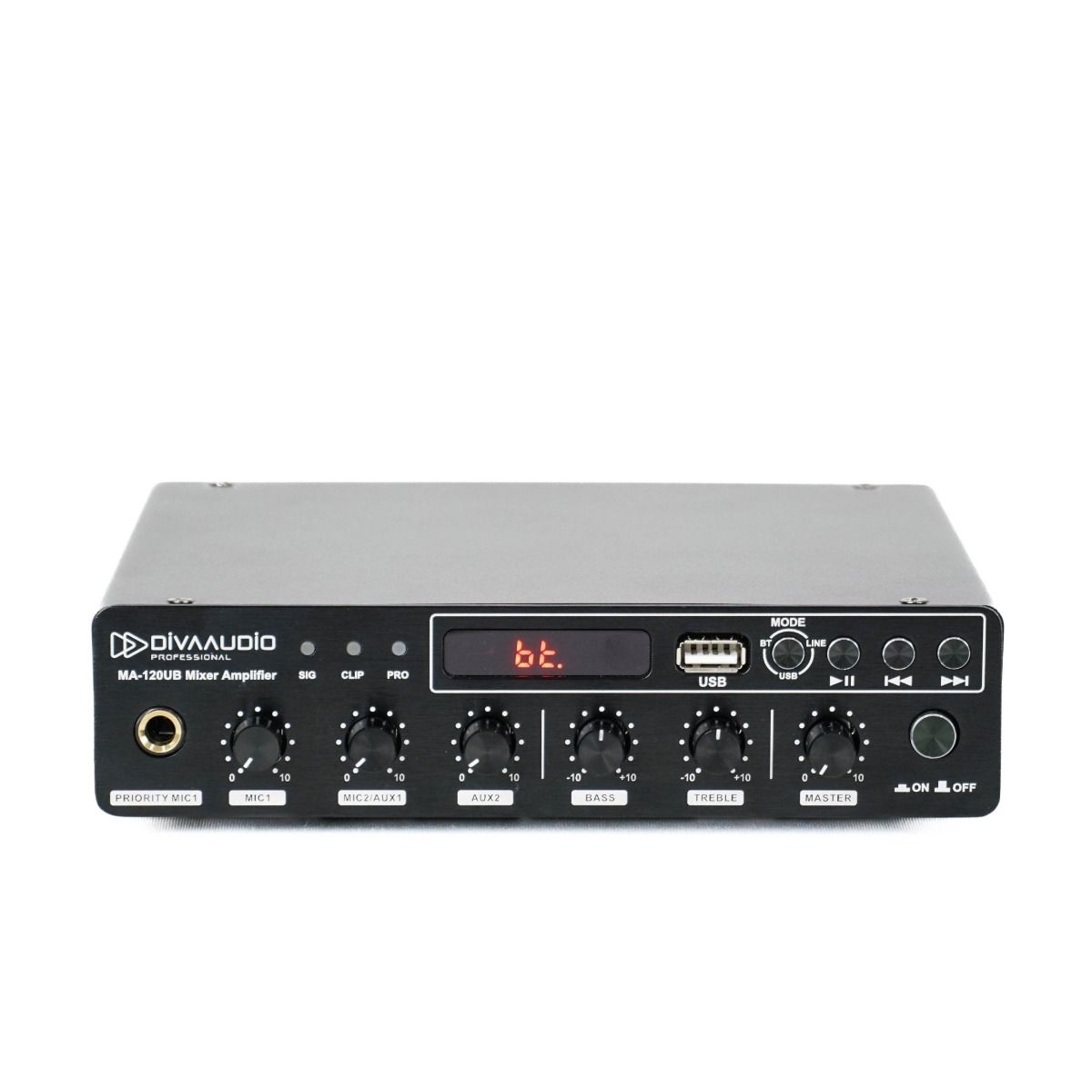 DIVAAUDIO DIVAAUDIO MA-120UB เครื่องขยายเสียง