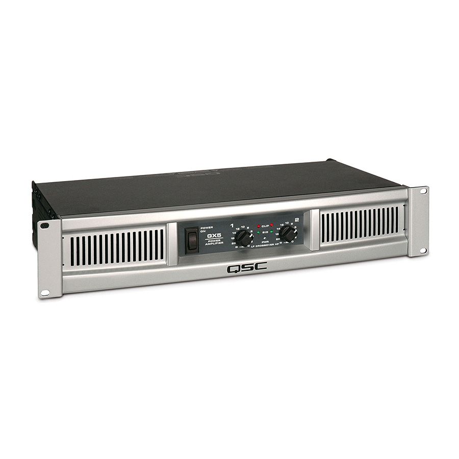 QSC QSC GX5 Stereo Power Amplifier เครื่องขยายเสียง