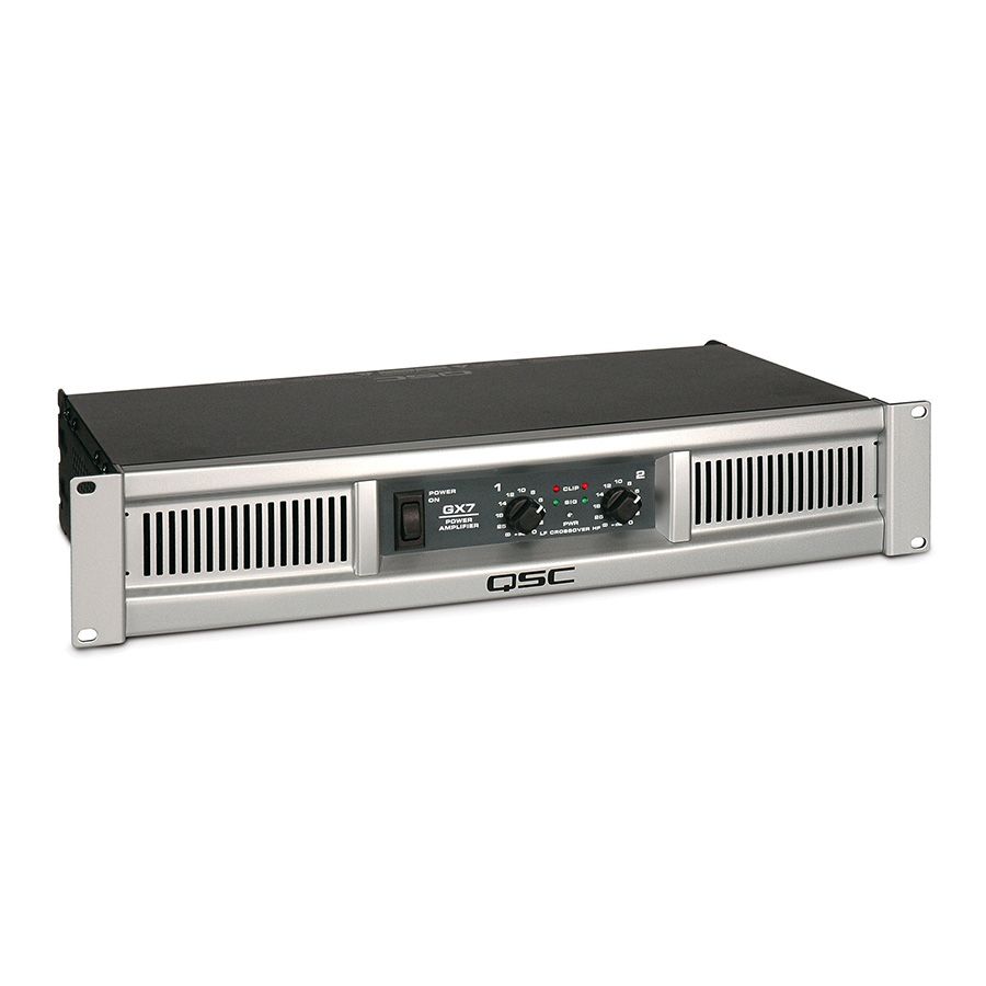 QSC QSC GX7 Stereo Power Amplifier เครื่องขยายเสียง