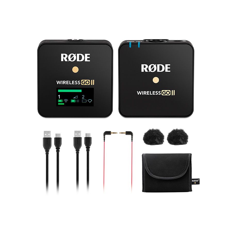 RODE ไมค์ลอยติดกล้อง RODE Wireless GO II (Single) Compact Set ไมโครโฟน